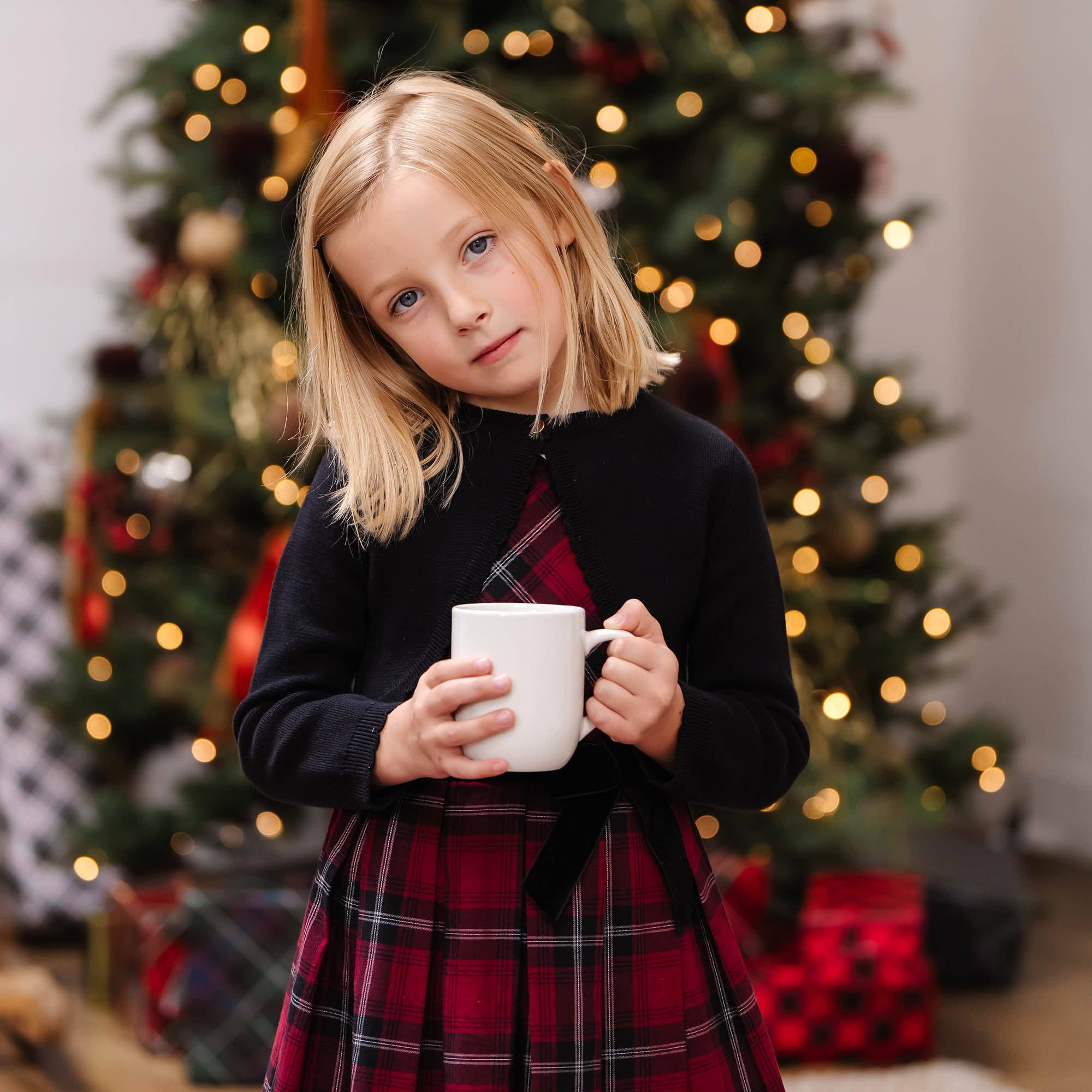 Image of Organic Peter Pan Collar Party Dress